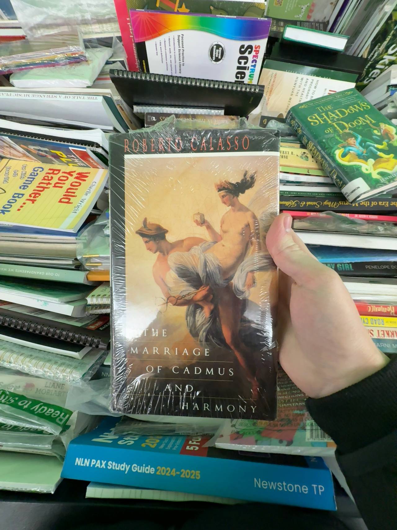 The Marriage of Cadmus and Harmony Hardcover by Roberto Calasso