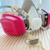 3M 6200 Half Facepiece Respirator Mask with 60921 Filters - Image 3
