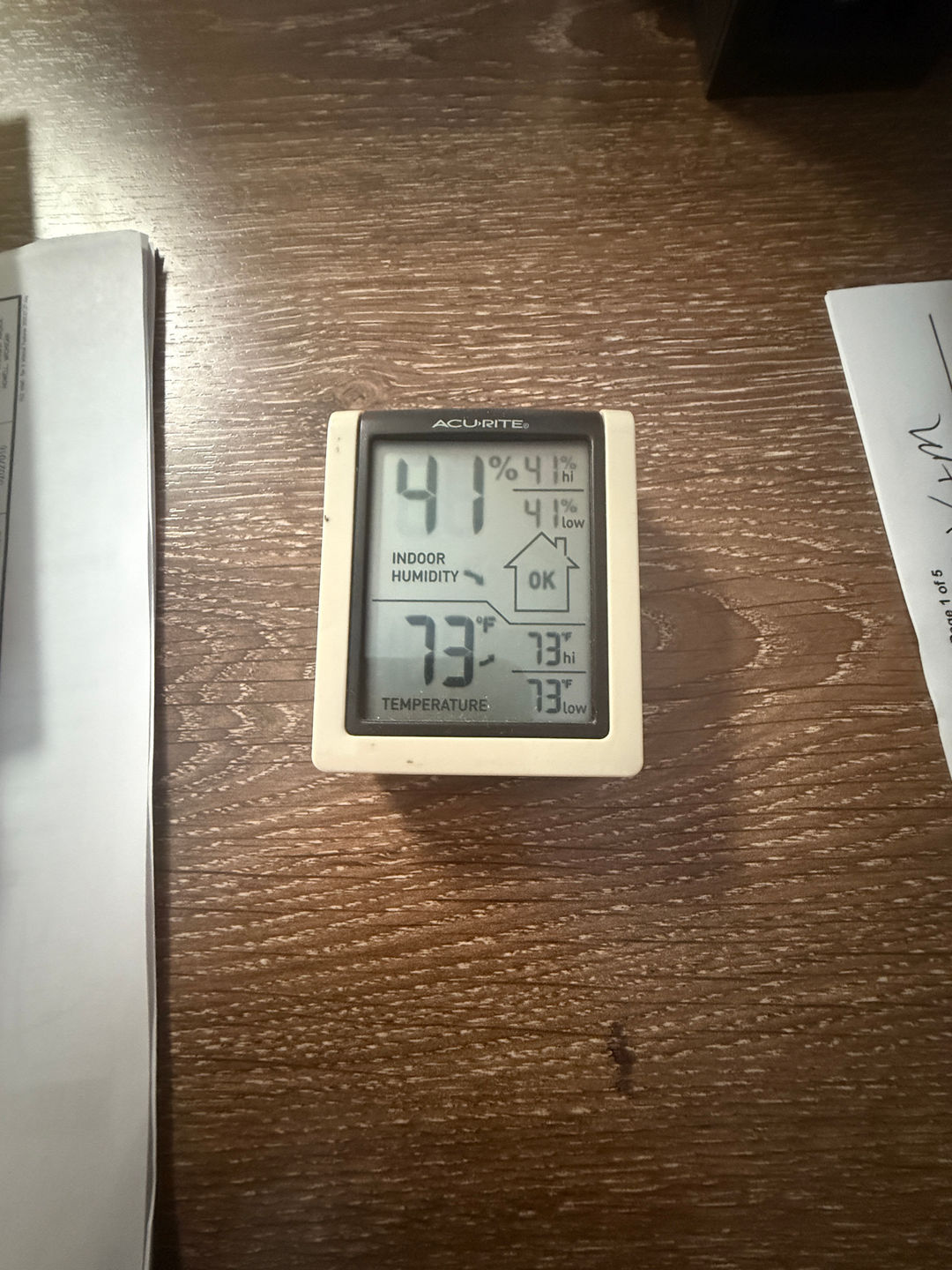 AcuRite Digital Hygrometer and Thermometer