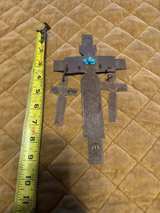 Antique Bronze Orthodox Cross - Image 2