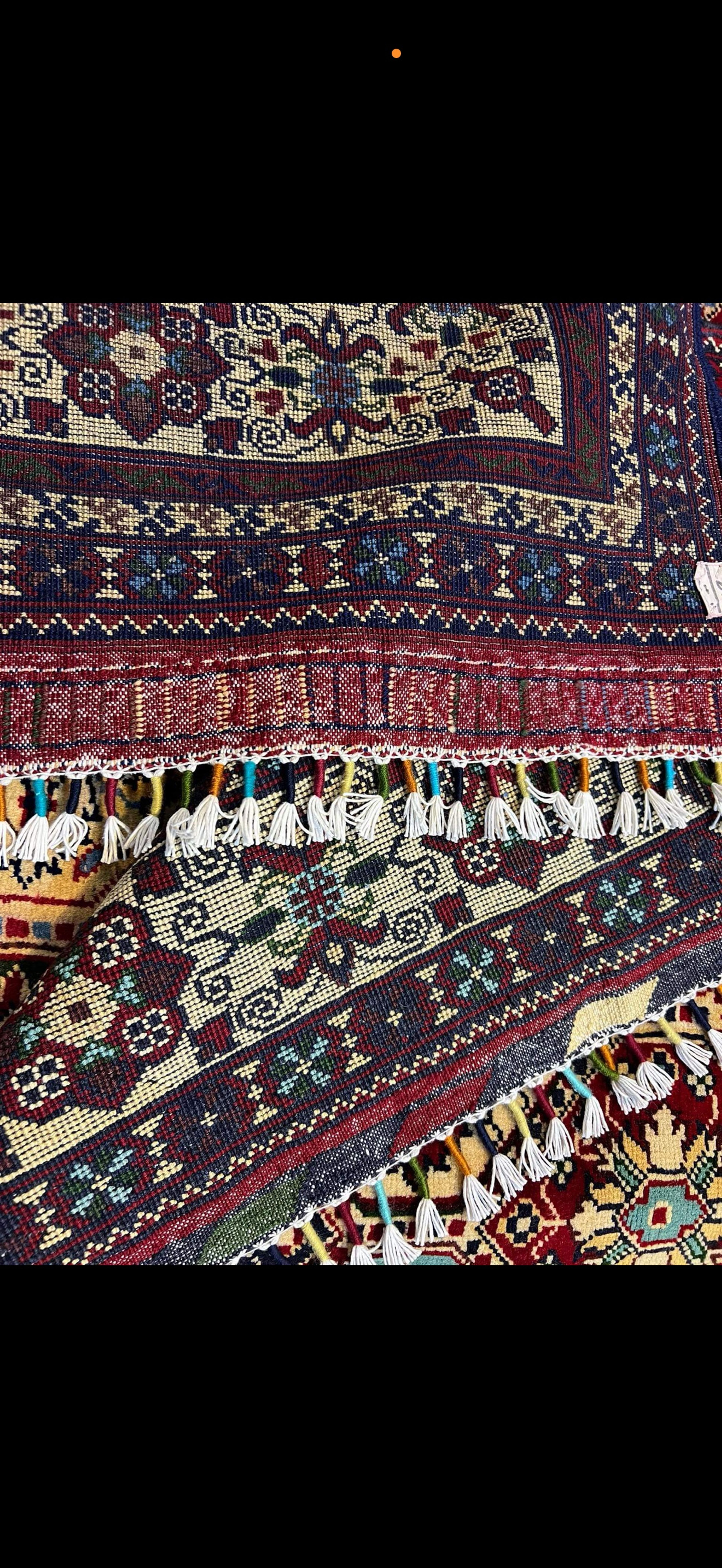 Handmade Afghan Geometric Rug 2.5x3.5m each carpet is 1500$ there is 2 of these - Image 3