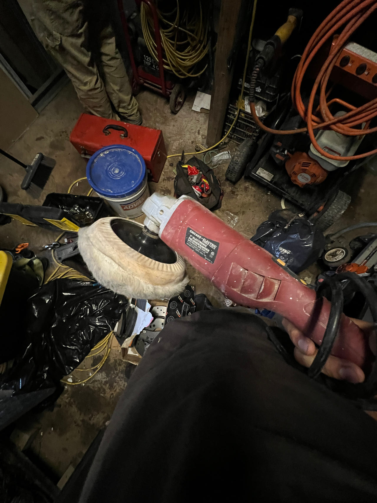 Chicago Electric Power Tools 7" Polisher/Sander
