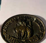 Hesston 1979 National Finals Rodeo Belt Buckle - Image 1