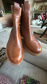 Madewell Camryn Chelsea Boot Brown Leather - Image 6