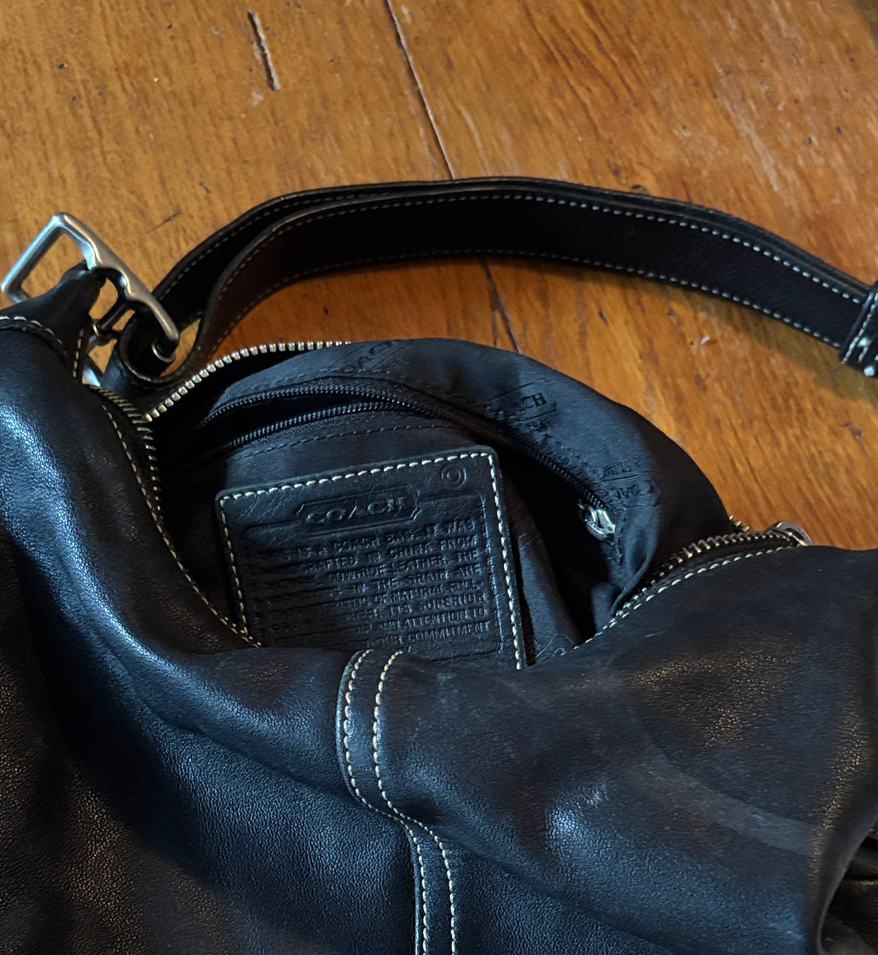Coach Vintage Leather Ergo Hobo Bag