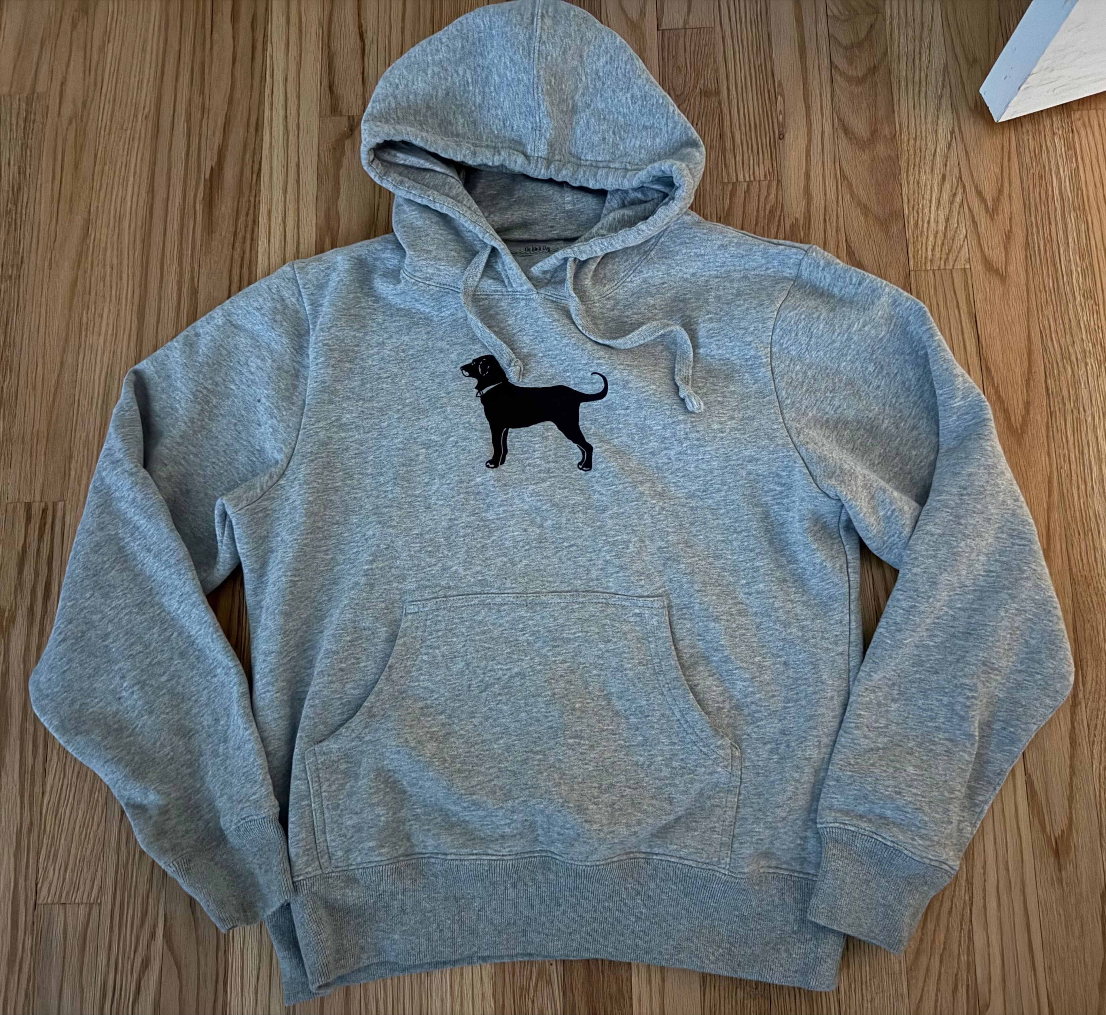 The Black Dog Legacy Collection Medium Gray Hoodie