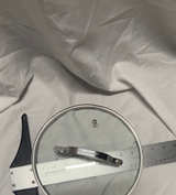 Granitestone 10" Tempered Glass Lid with Stainless Steel Handle - Image 1