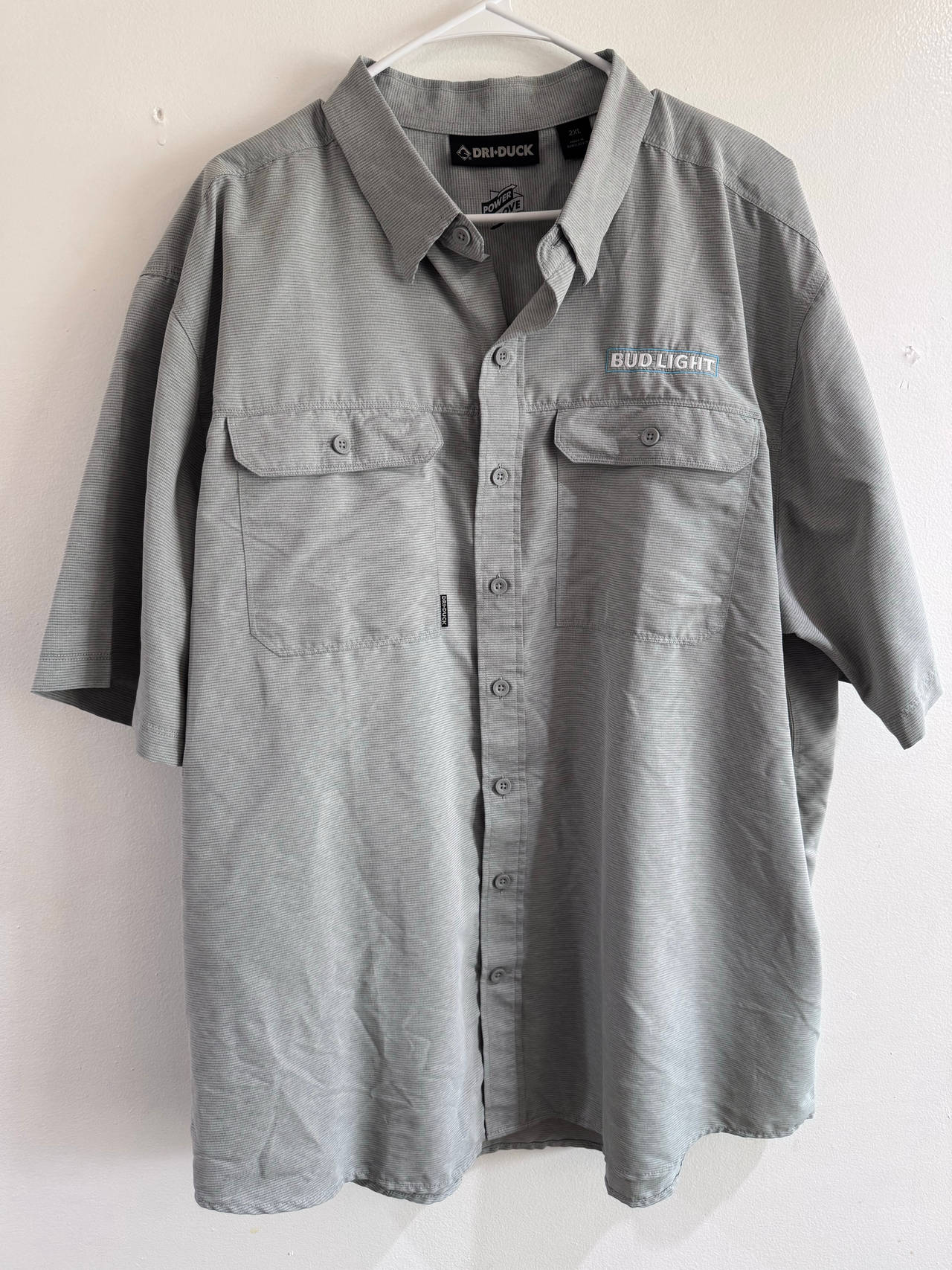 Dri Duck Bud Light Performance Shirt XXL