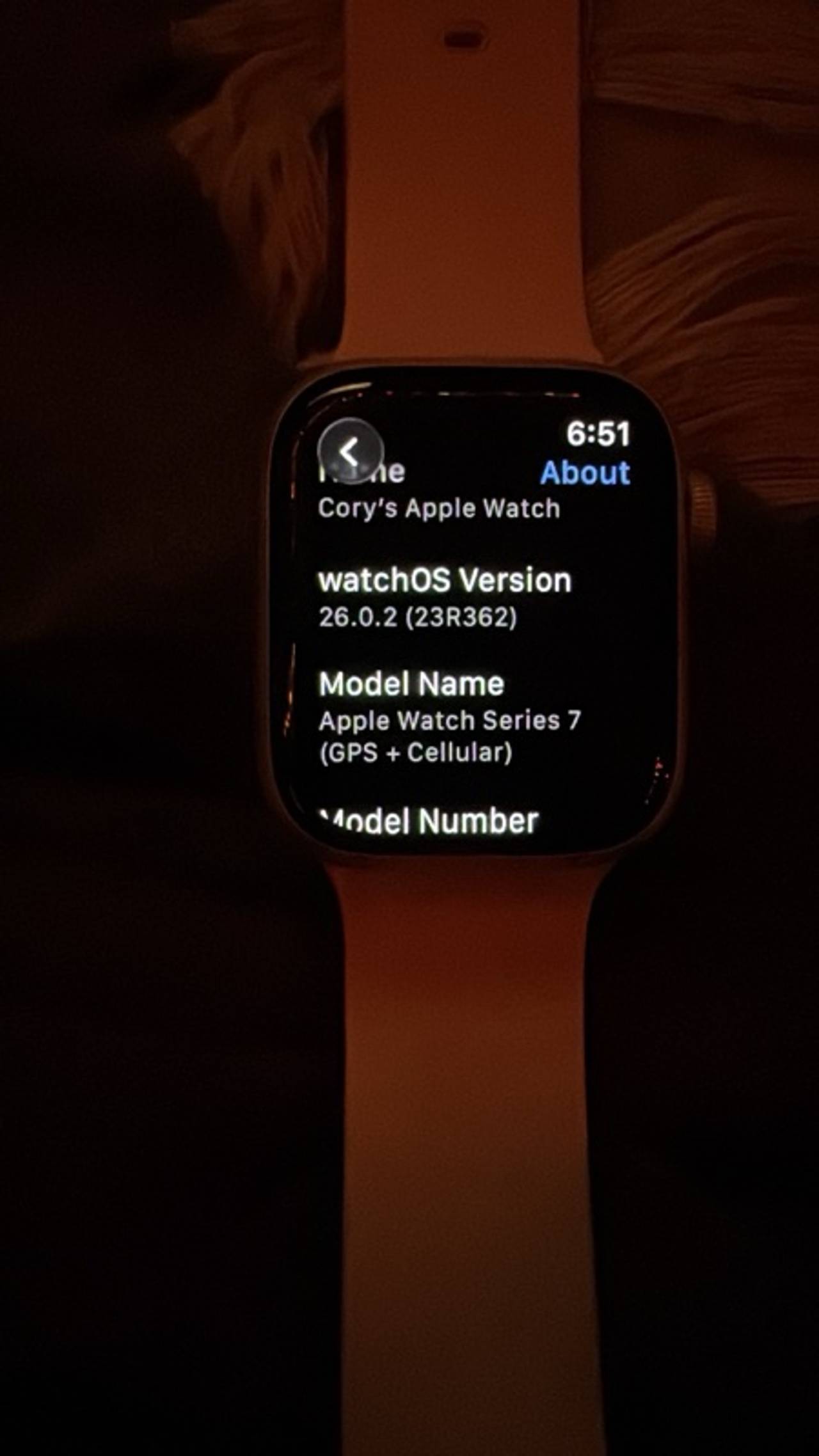 Apple Watch series 7 40mm Midnight