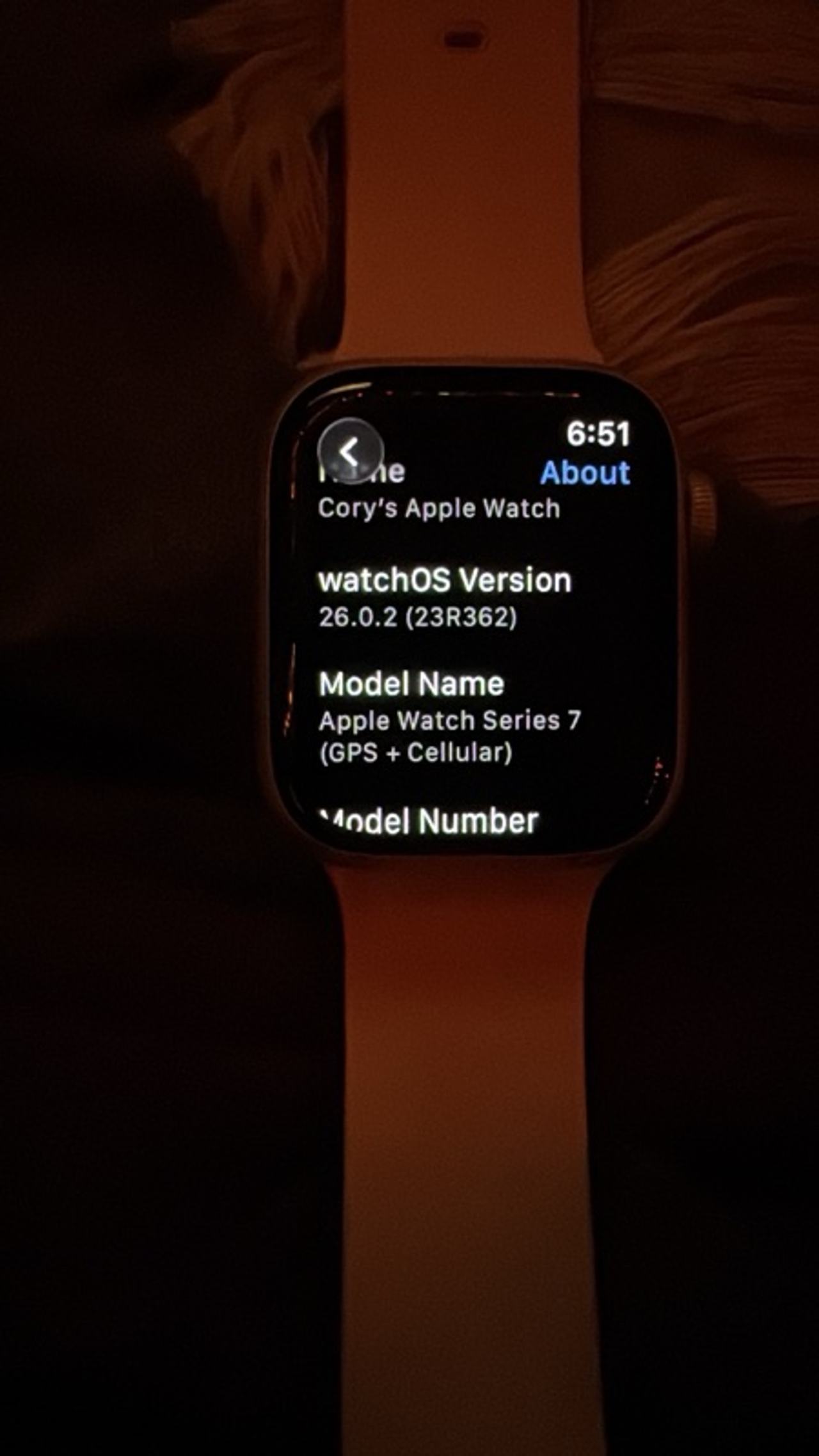 Apple Watch series 7 40mm Midnight