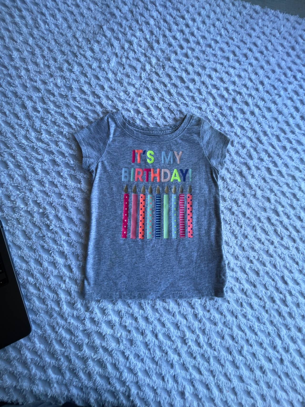 Cat & Jack Girls Birthday T-Shirt