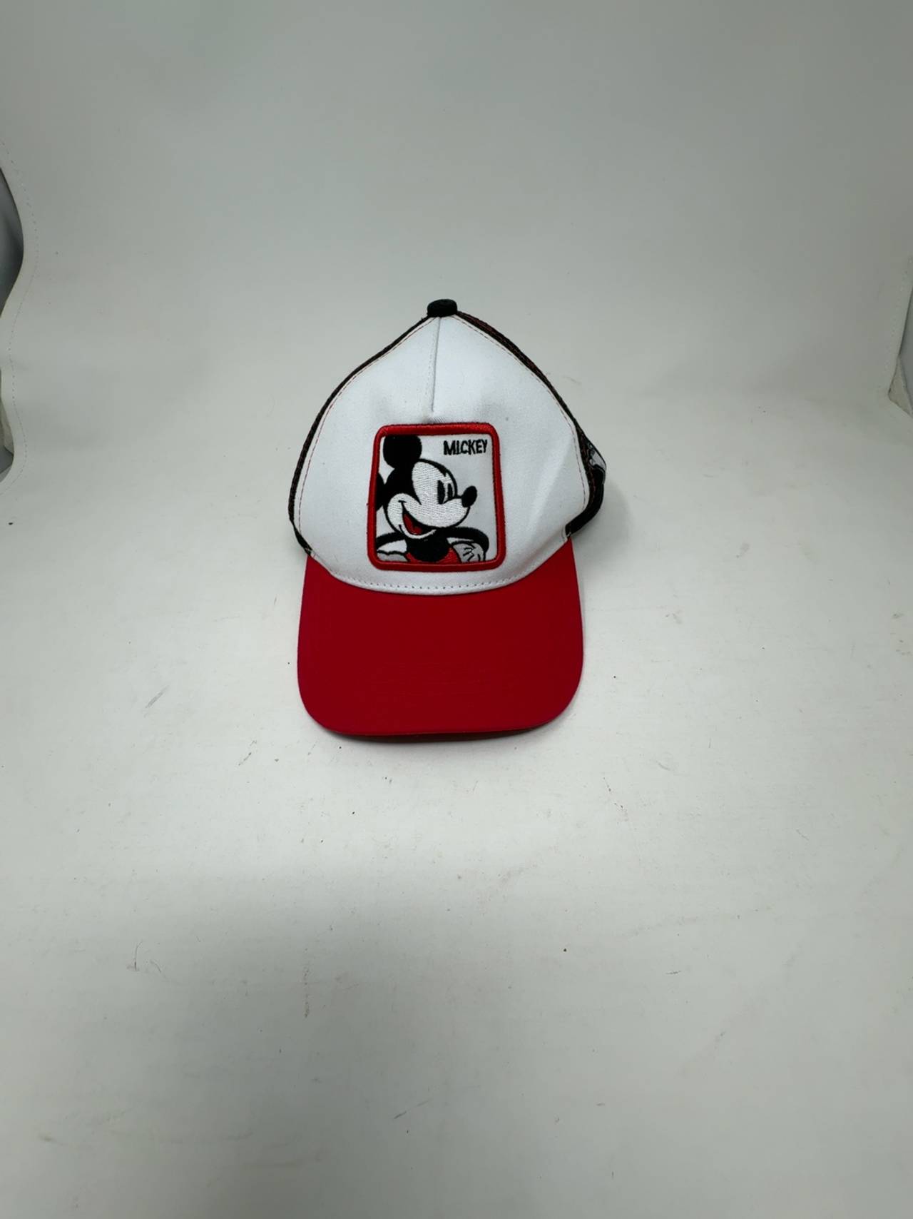 Disney Mickey Mouse Trucker Hat White Black Red
