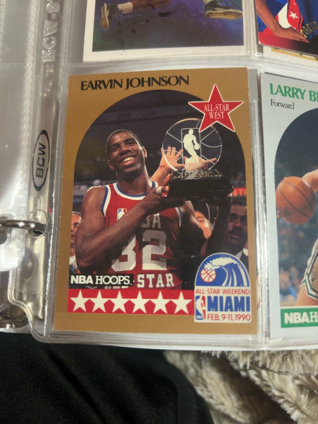 NBA Hoops Magic Johnson 1990 All-Star West #18