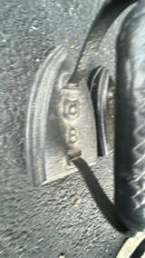 Antique Cast Iron Clothes Iron - Image 3