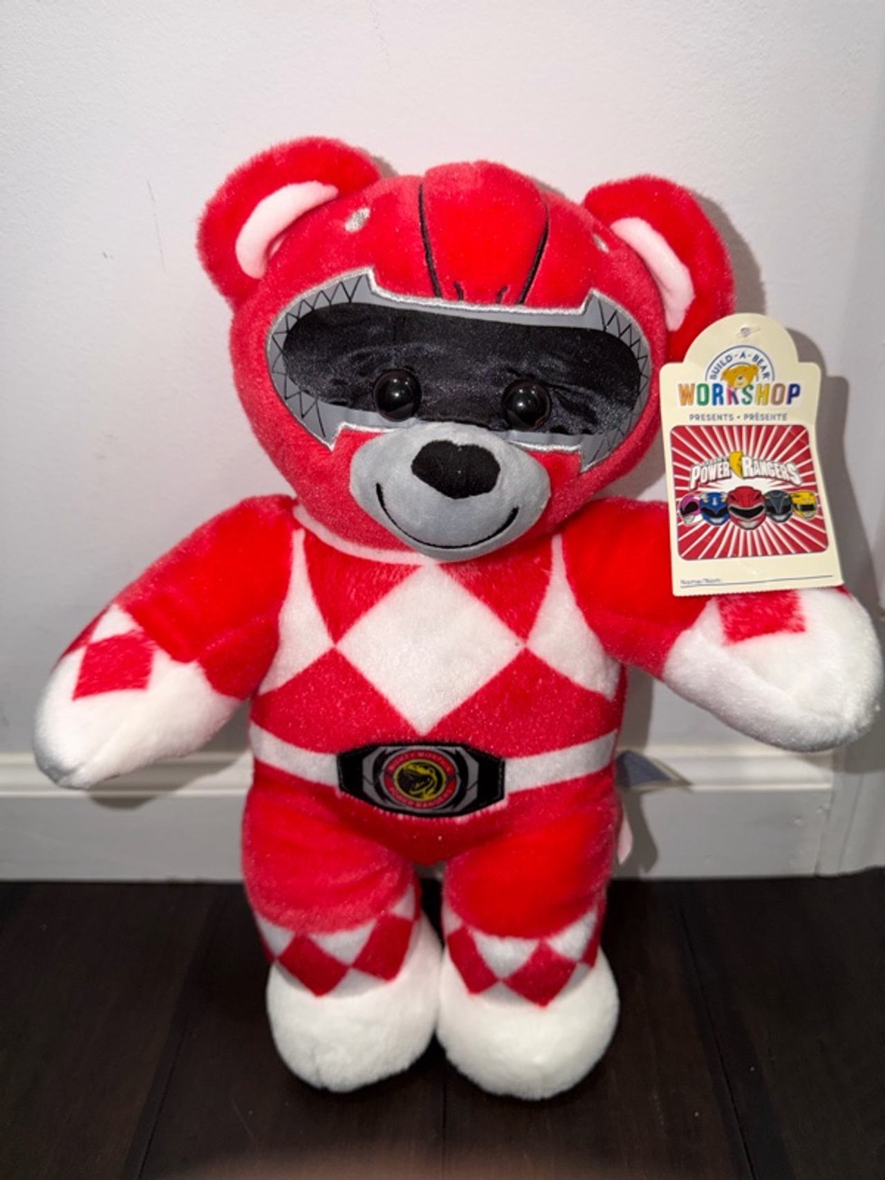 Build-A-Bear Red Power Ranger Plush 18-inch