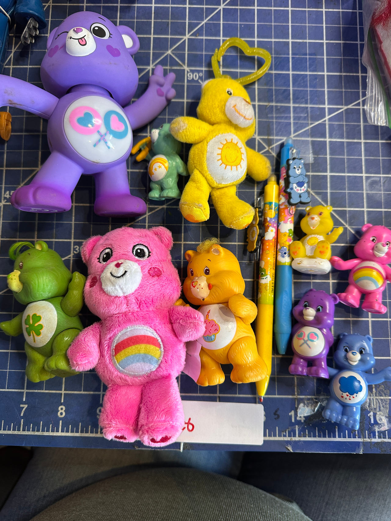Care Bears Mixed Vintage & Retro Toy Bundle - 11 Pieces