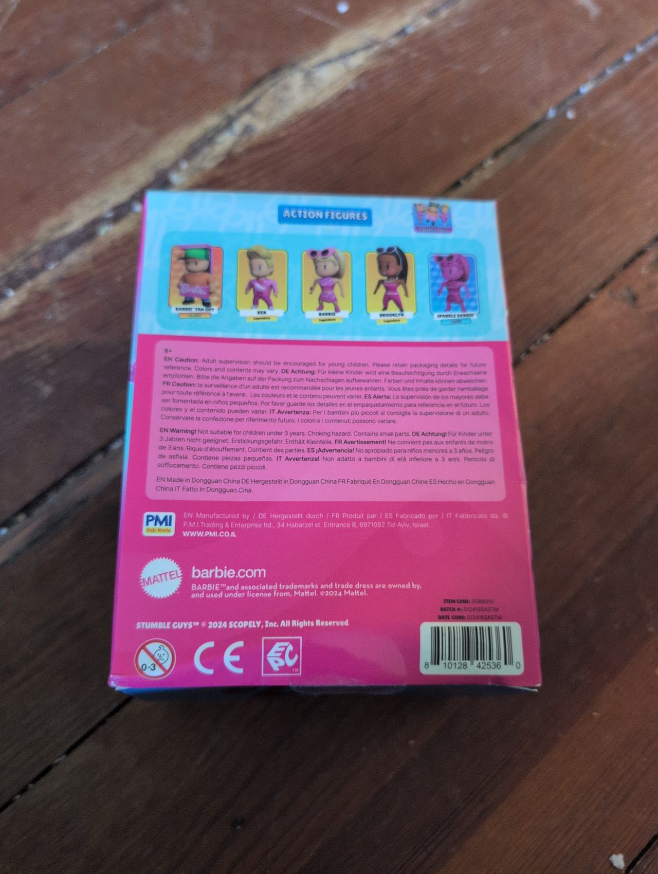 Stumble Guys Barbie Limited Edition Pink Glitter Figure
