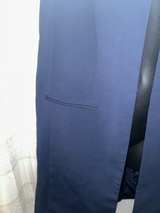 Vintage Zara Basic Navy Blue Longline Sleeveless Vest - Image 2