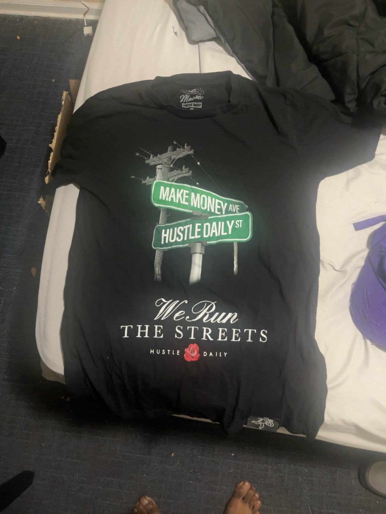 Hasta Muerte Money Talks Graphic T-Shirt