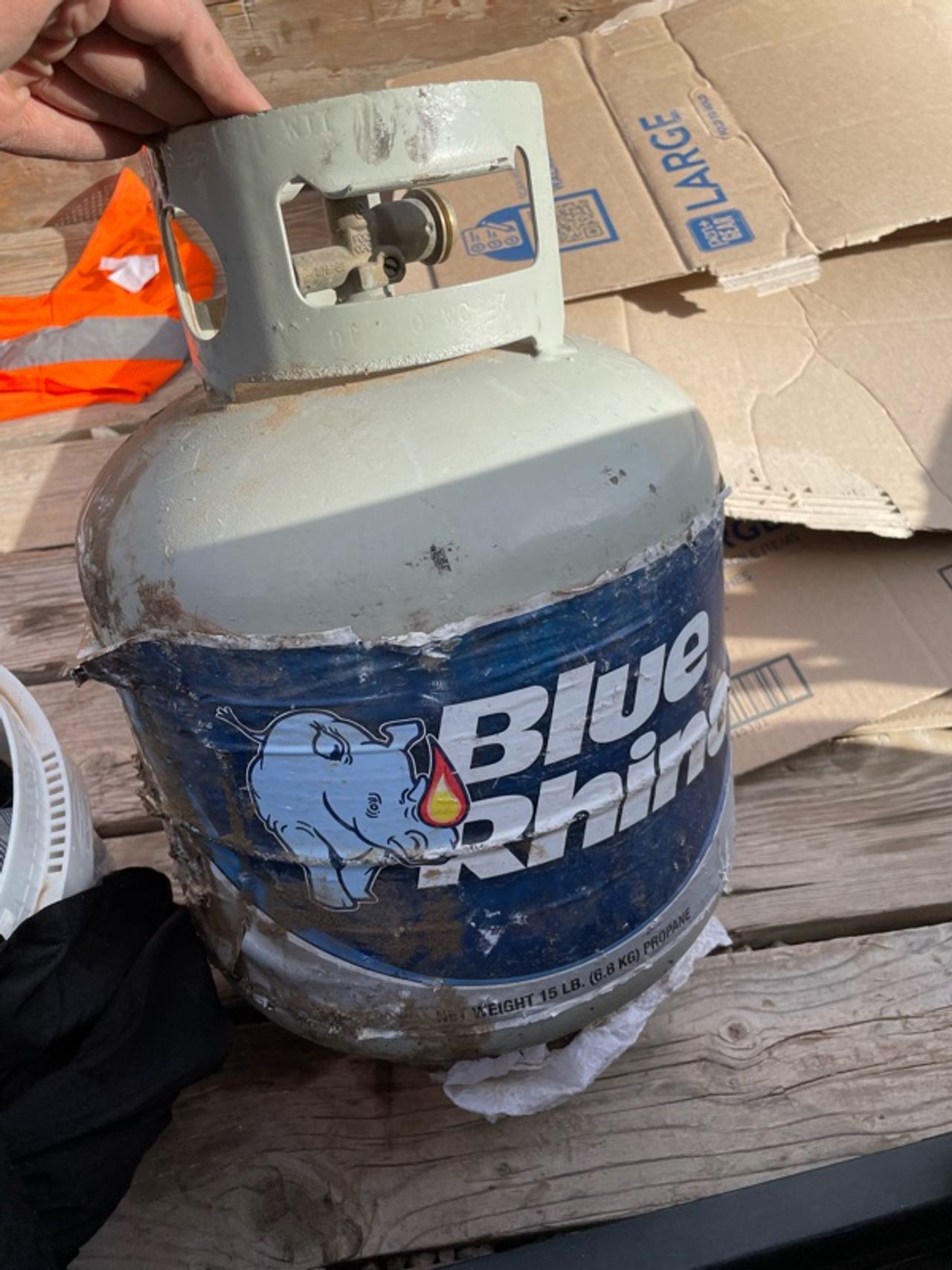 Blue Rhino 5-gal Propane Tank