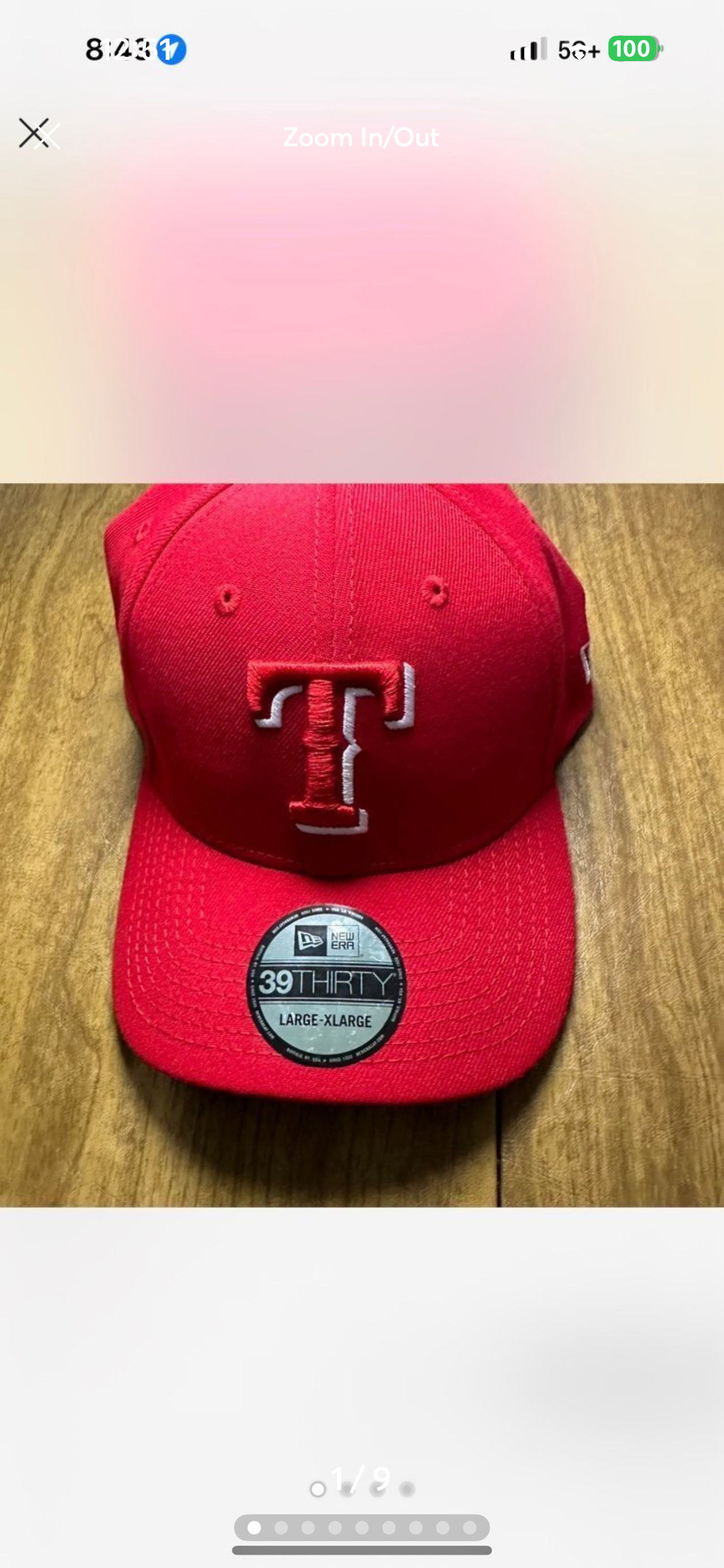 Texas Rangers 39THIRTY Stretch Fit Cap