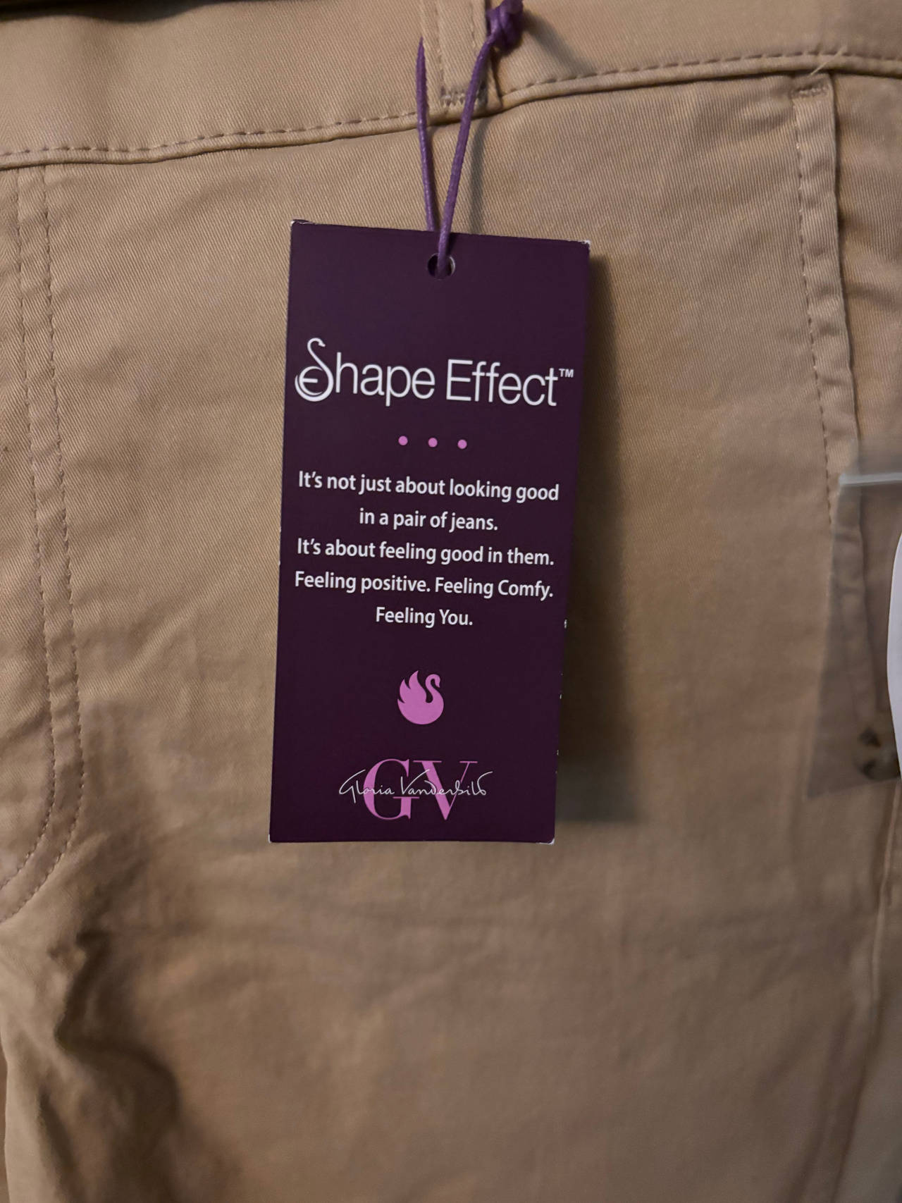 Gloria Vanderbilt Shape Effect Pull-On Capri Pants