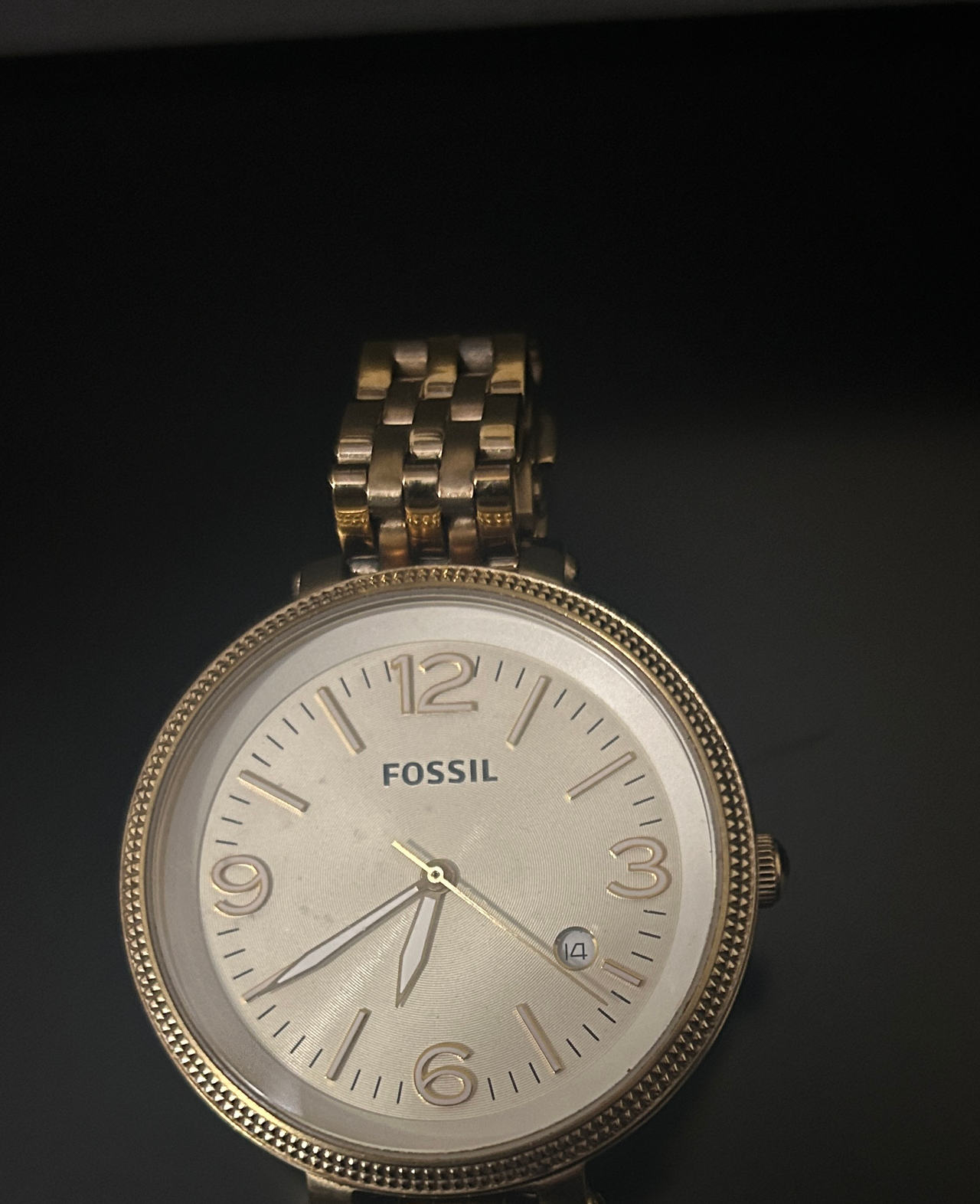 Fossil Virginia Gold-Tone Stainless Steel Watch