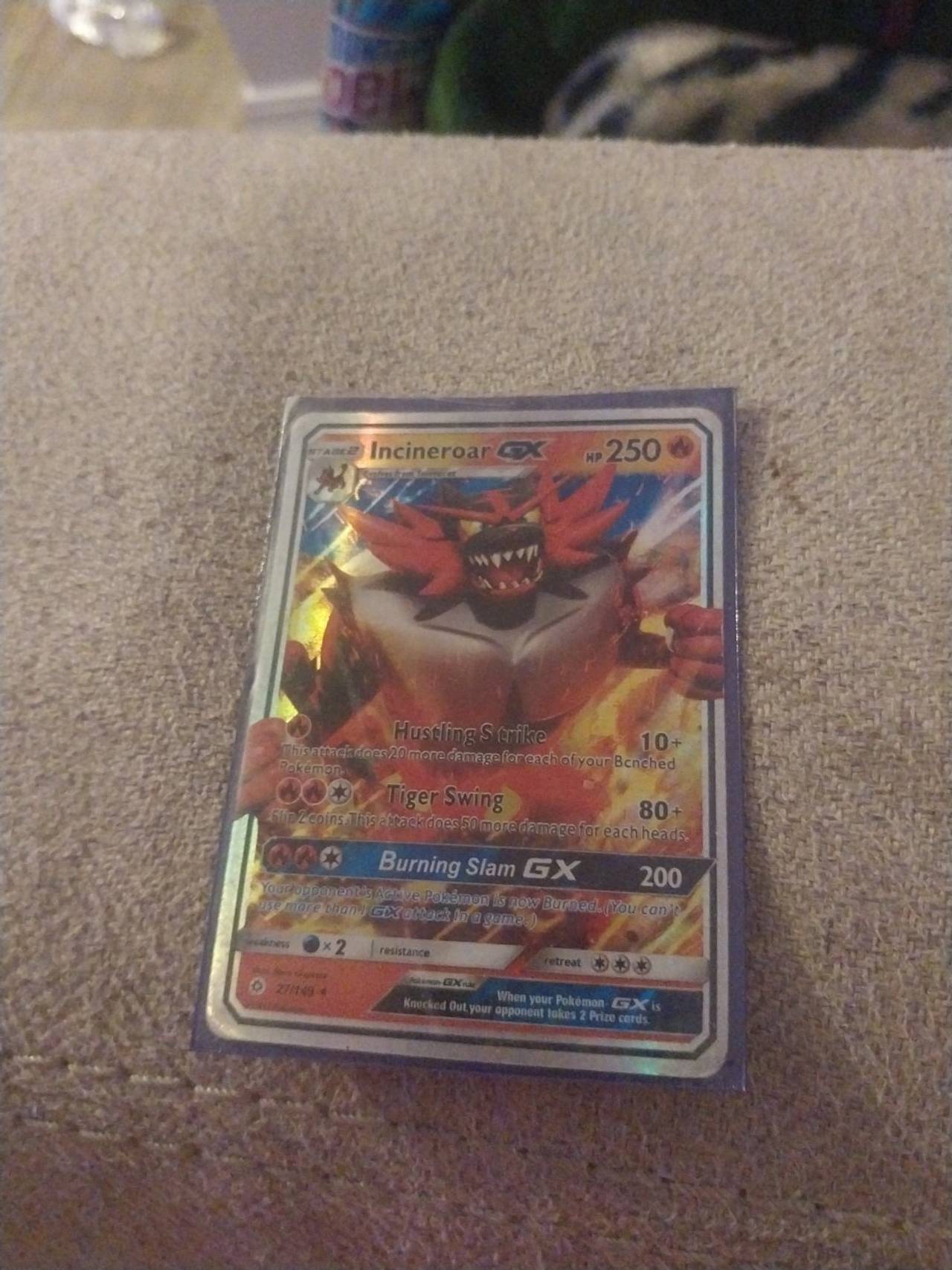 Incineroar GX - Sun & Moon Base Set 27/149