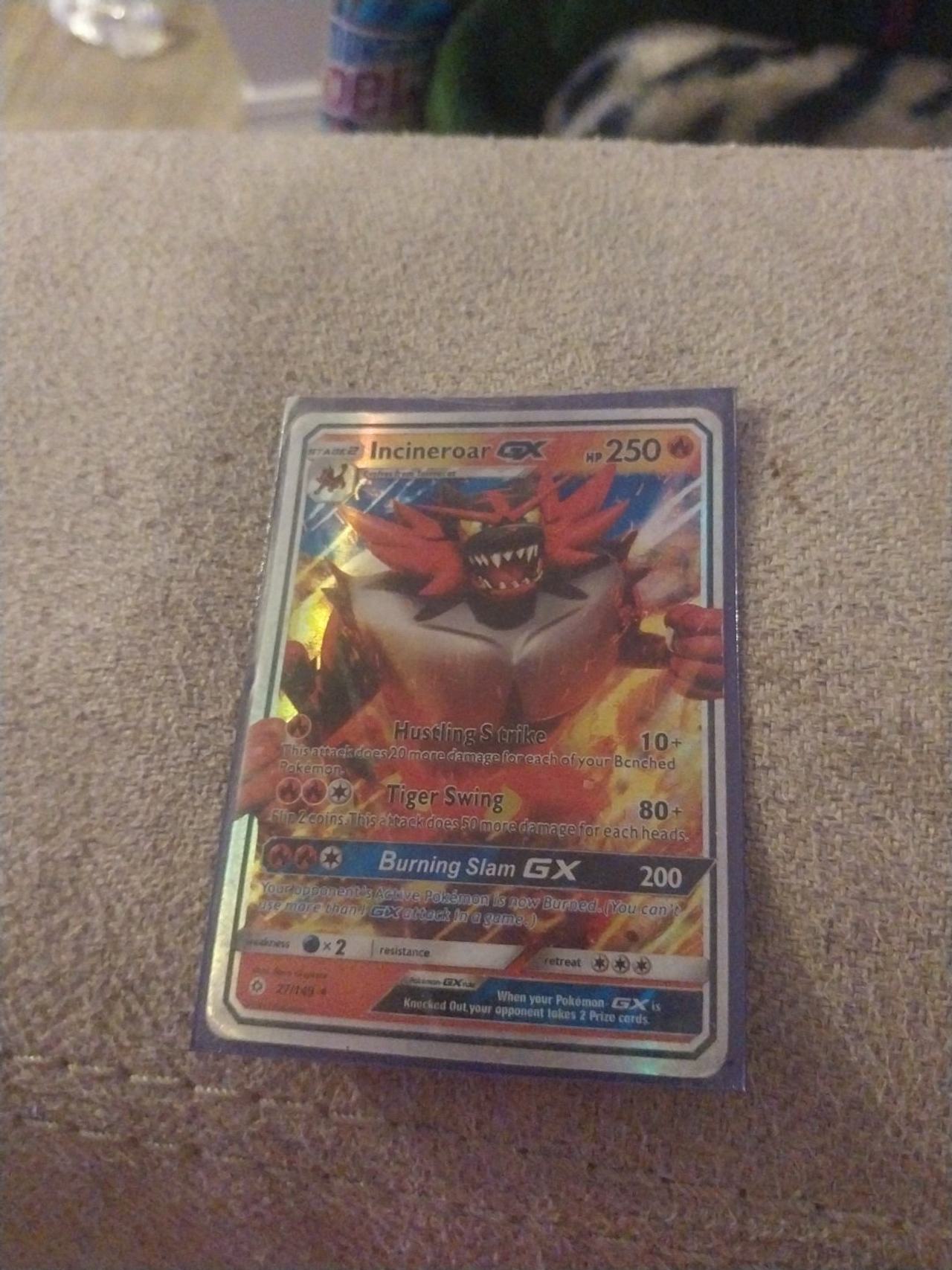 Incineroar GX - Sun & Moon Base Set 27/149