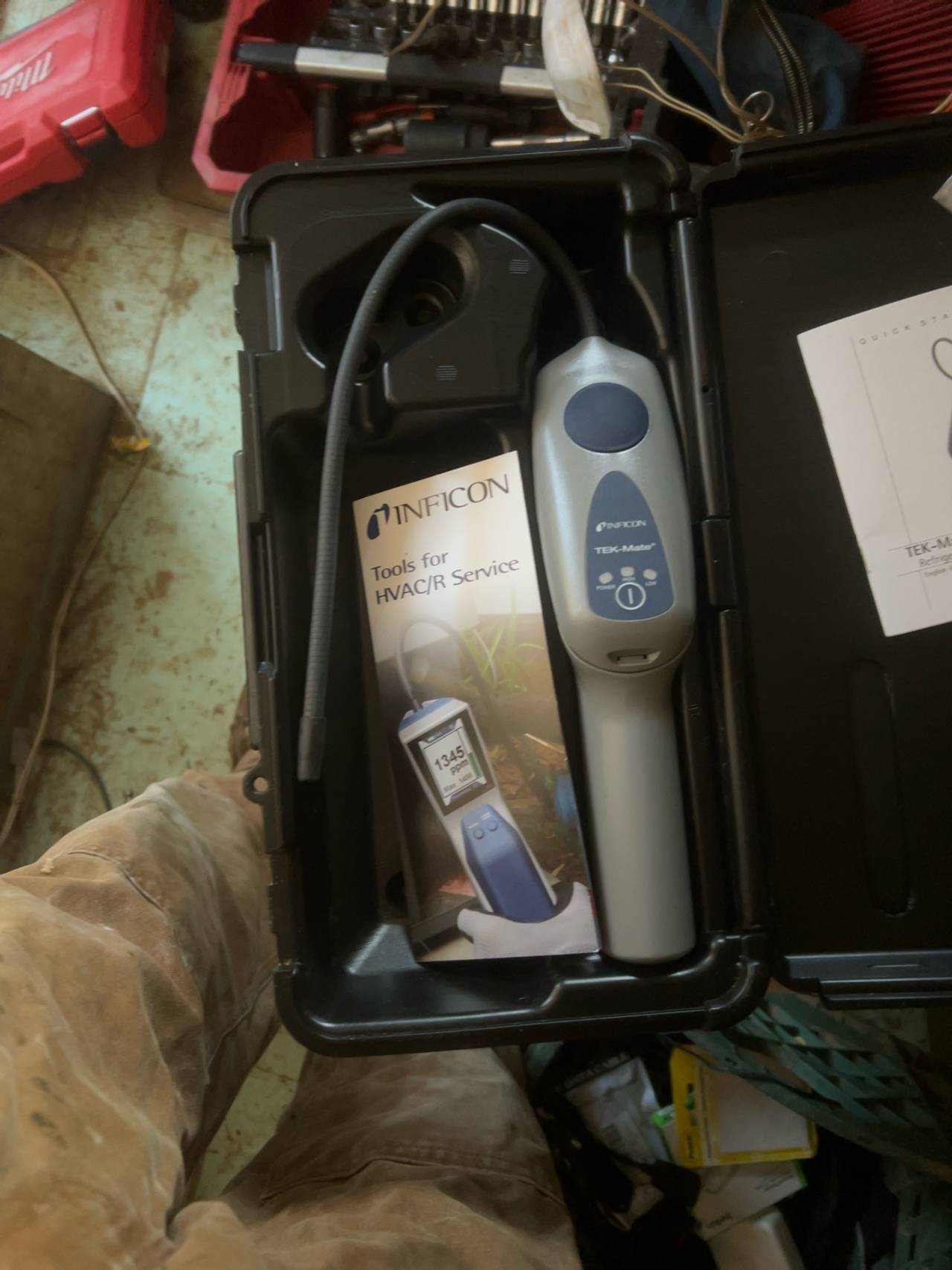 Inficon D-TEK Stratus Refrigerant Leak Detector 724-202-G1