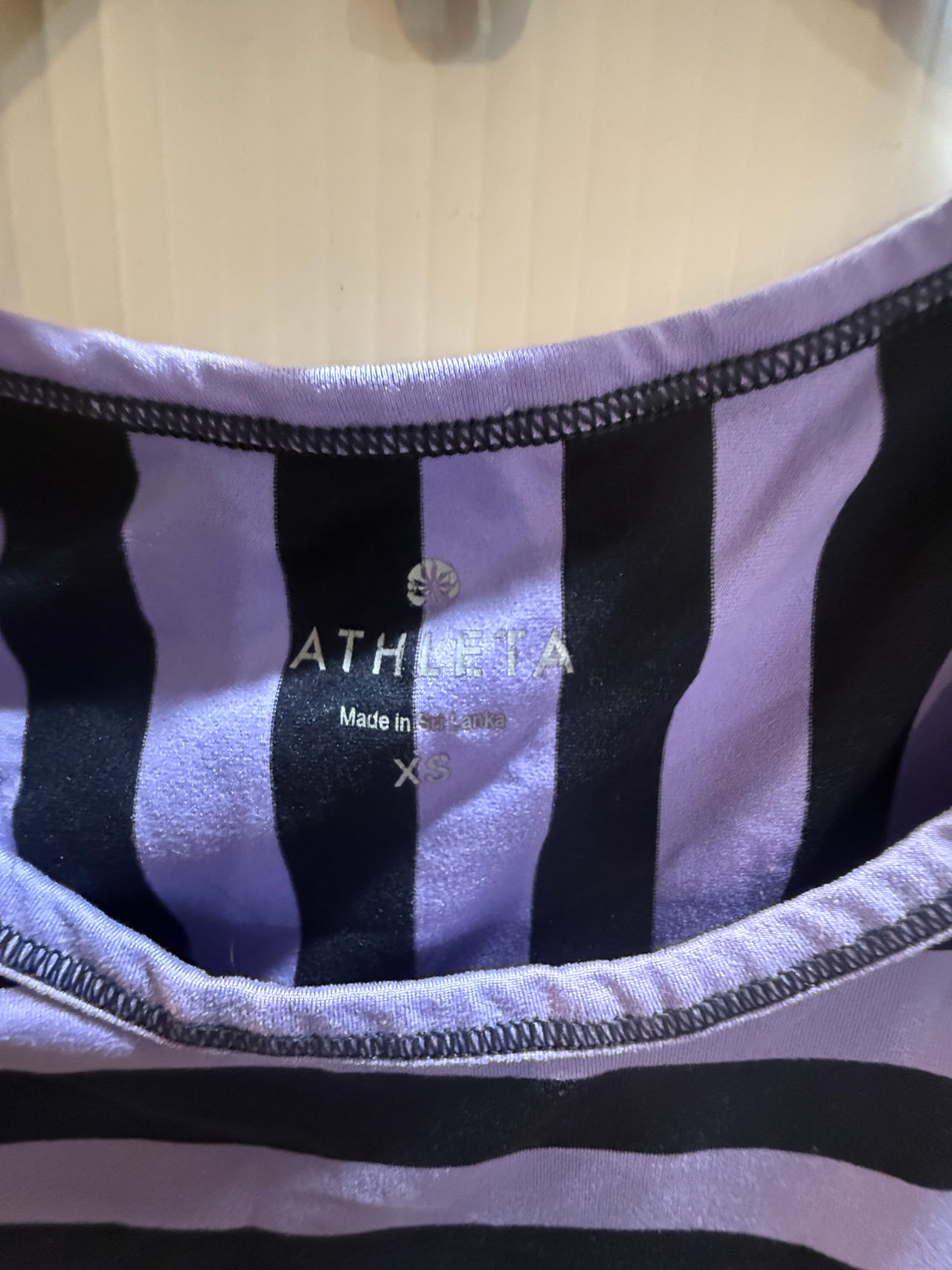 Athleta Striped Tank Top