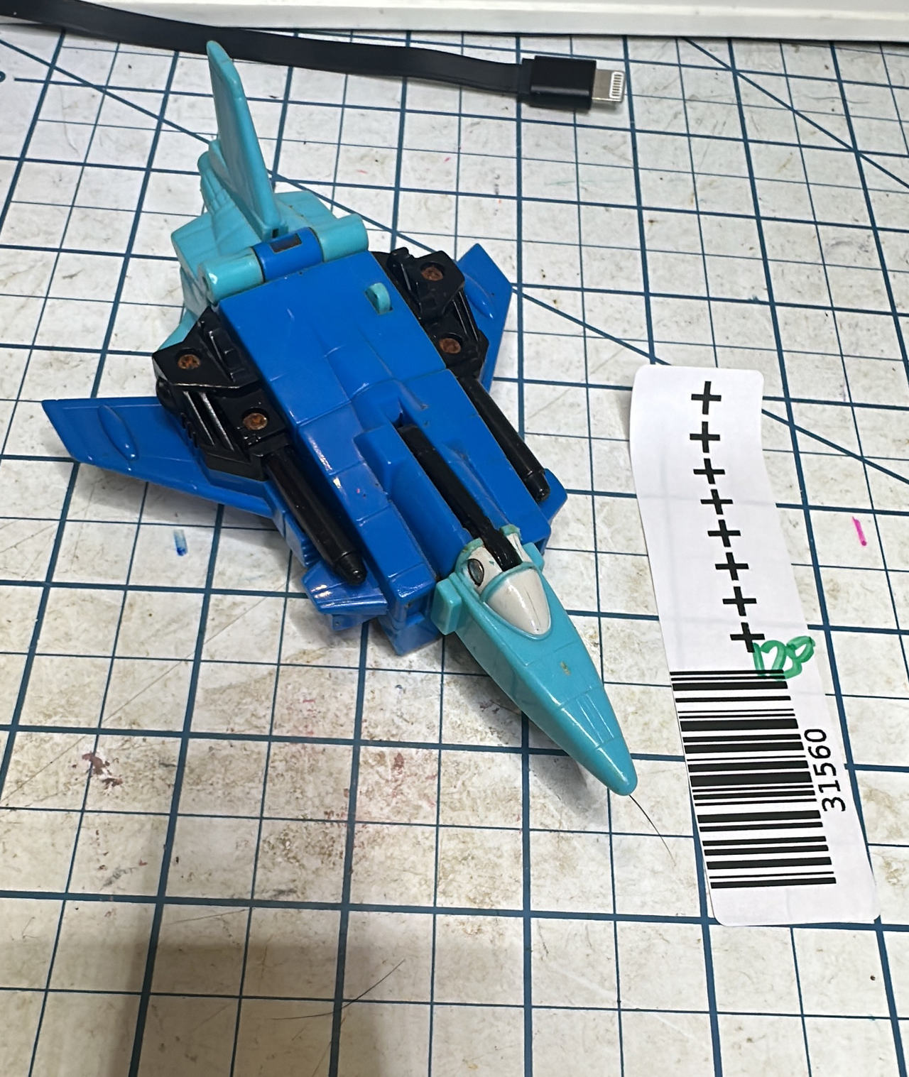 Transformers G1 Dreadwind Powermaster