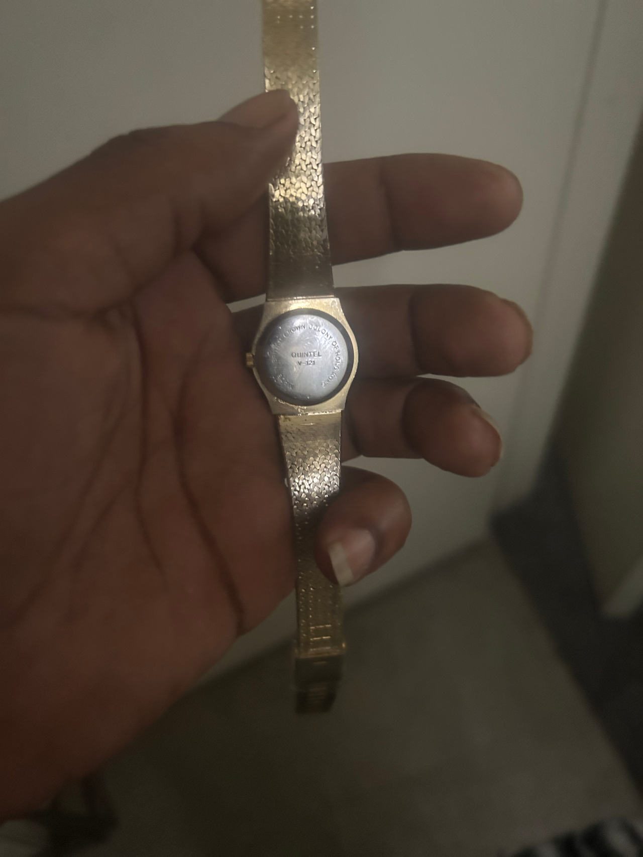 Gruen Precision Ladies Gold Tone Watch