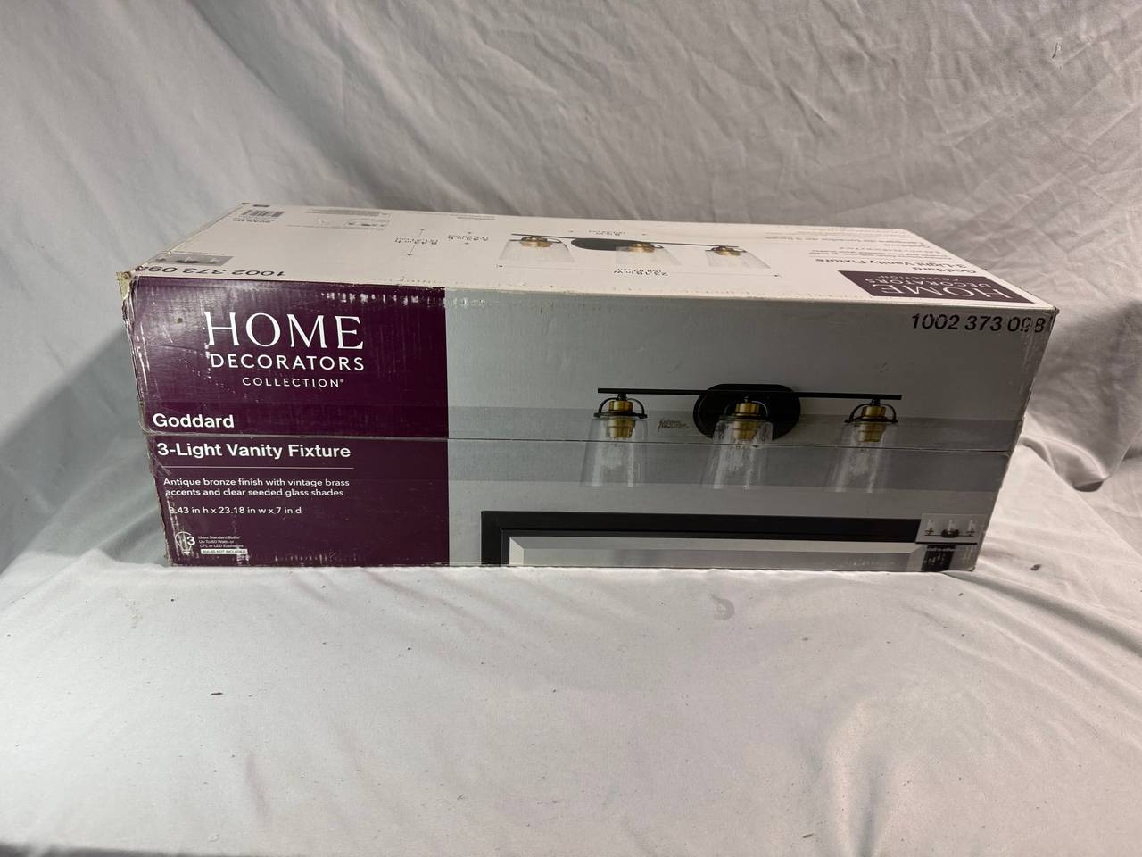 Home Decorators Collection Goddard 3-Light Vanity Fixture
