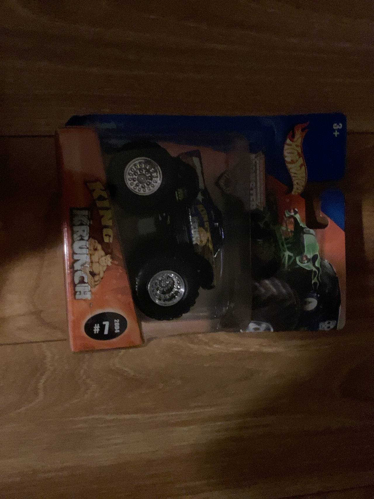 Hot Wheels Monster Jam King Krunch #7 Blue Diecast Truck