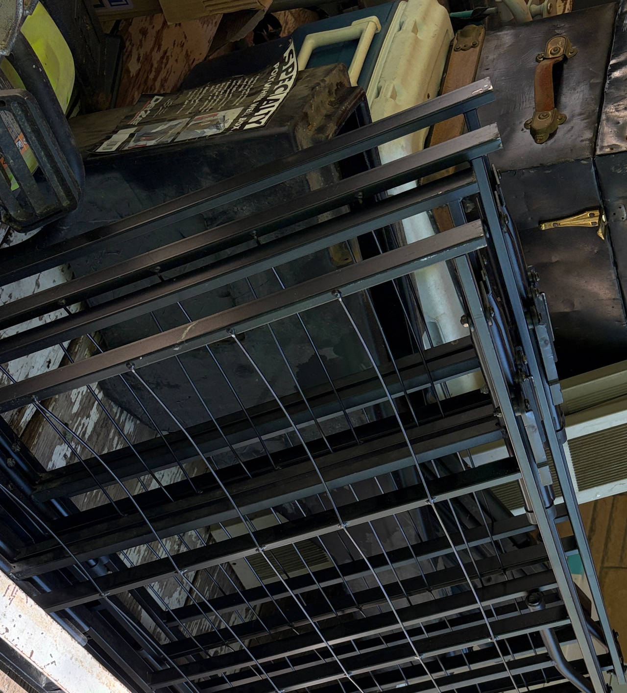 Folding Metal Platform Bed Frame