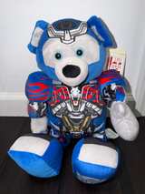 Build-A-Bear Optimus Prime Plush Bear Blue 17‑inch - Image 1