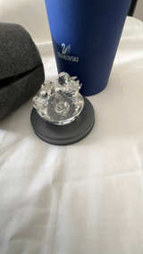 Swarovski Crystal Figurine - owl family  - Image 2