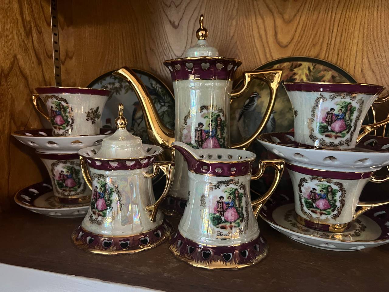 Vintage Porcelain Tea Set