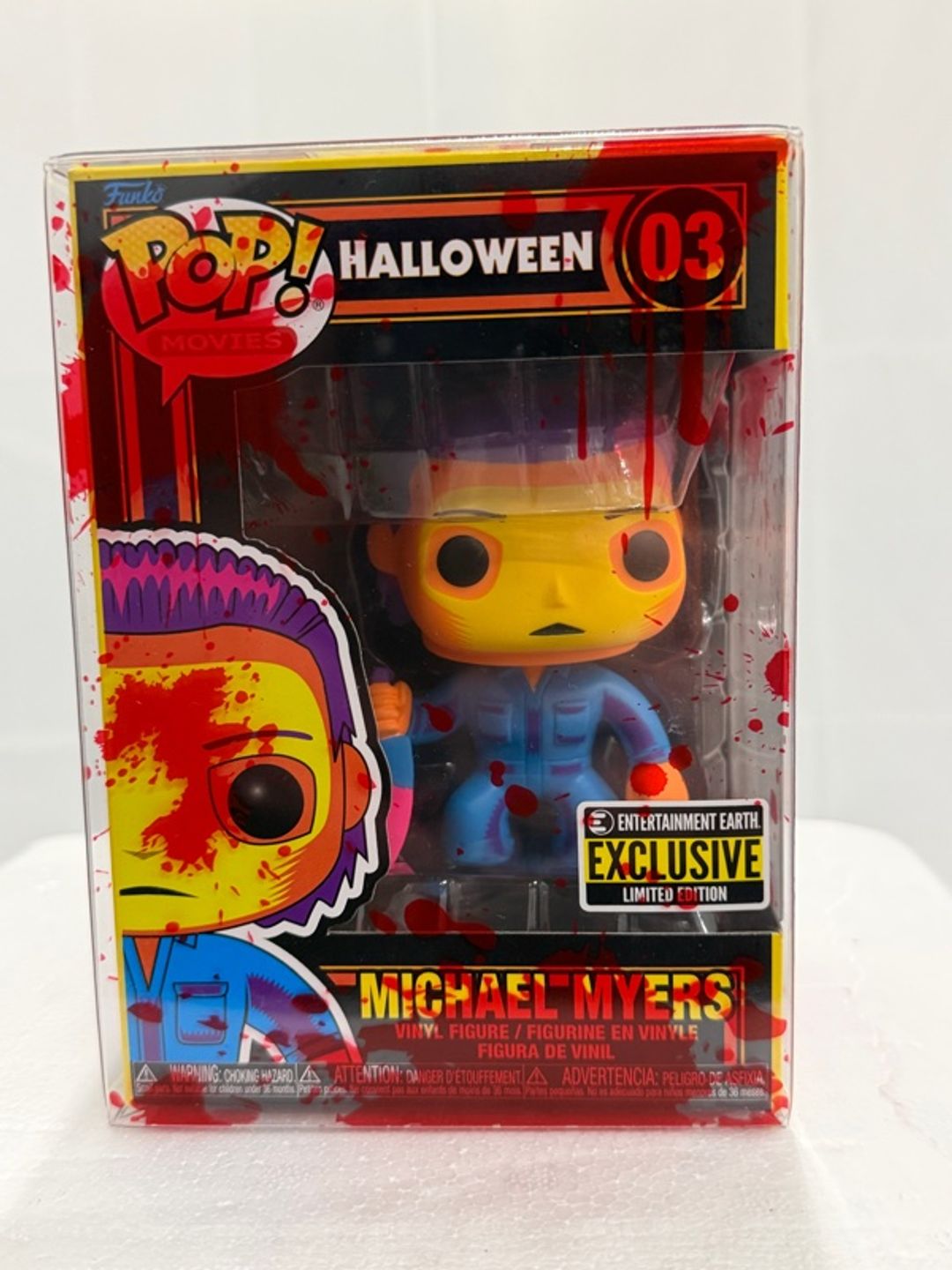 Funko Pop! Movies Halloween Michael Myers #03 Black Light Exclusive