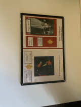 Jackie Kennedy Authentic Hair Framed Display - Image 1