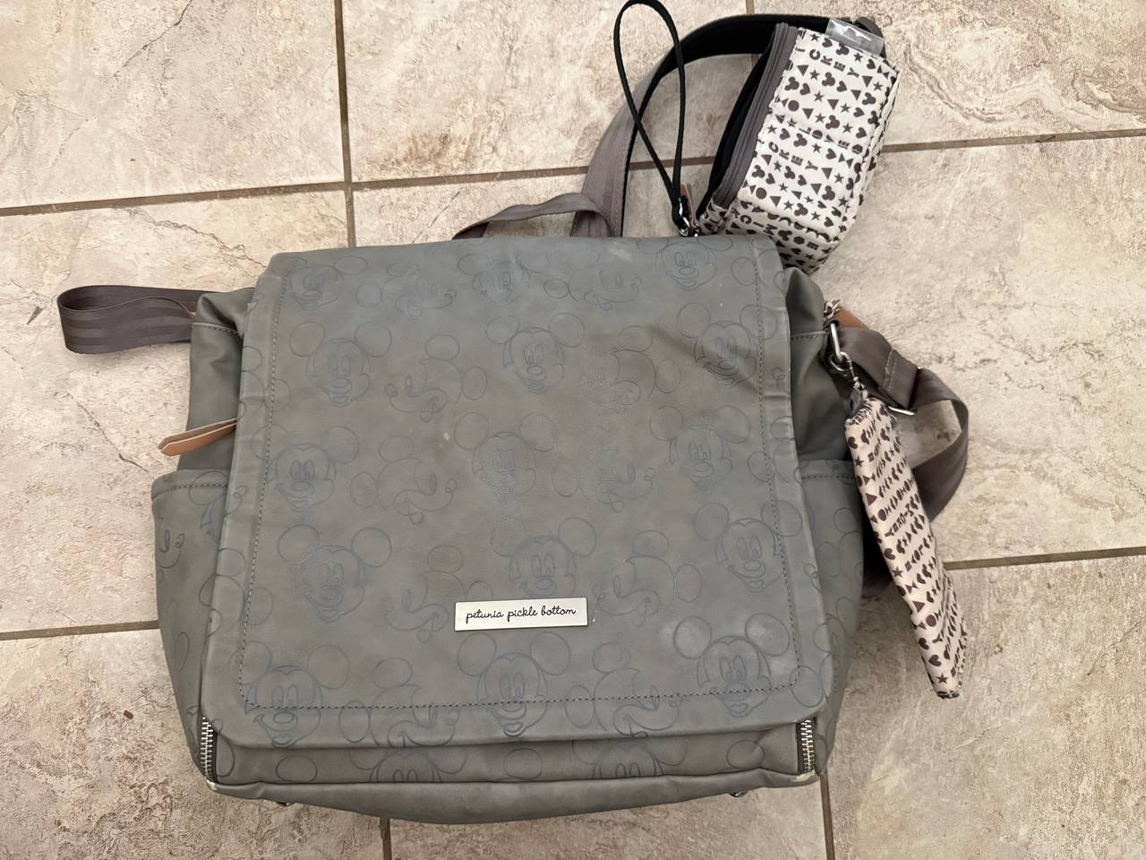 Petunia Pickle Bottom Boxy Backpack Mickey Mouse Edition