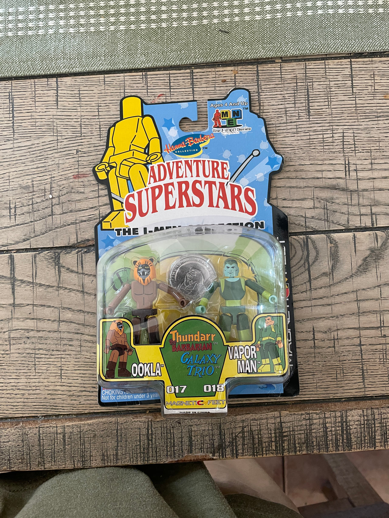 Hanna-Barbera Adventure Superstars I-Men Ookla & Vapor Man 2-Pack