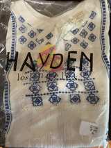 Hayden Girls Embroidered Boho Top - Image 2