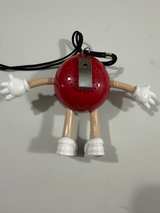 Vintage M&M’s Red Character Clip Speaker WORKING Promo Collectible Mars Tested! - Image 3