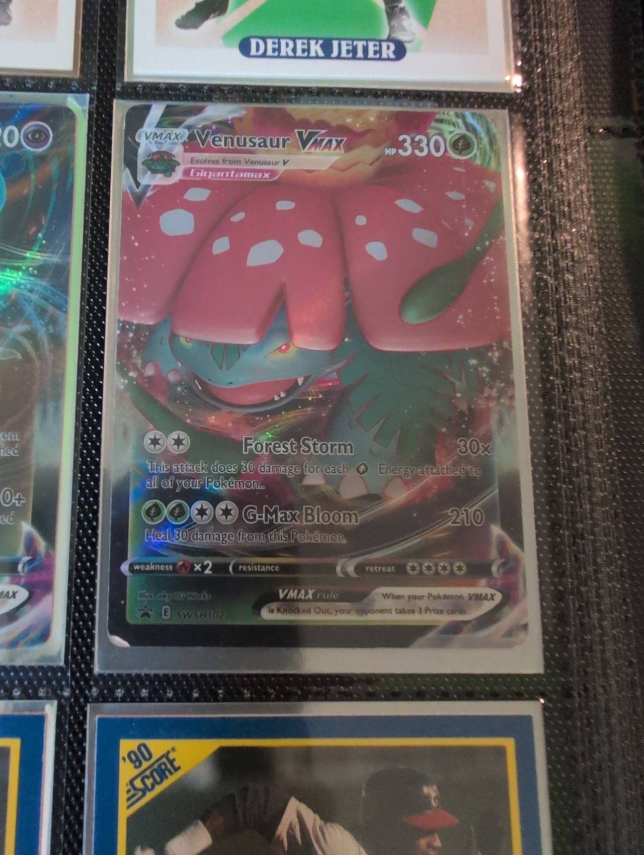 Venusaur VMAX SWSH102 Black Star Promo