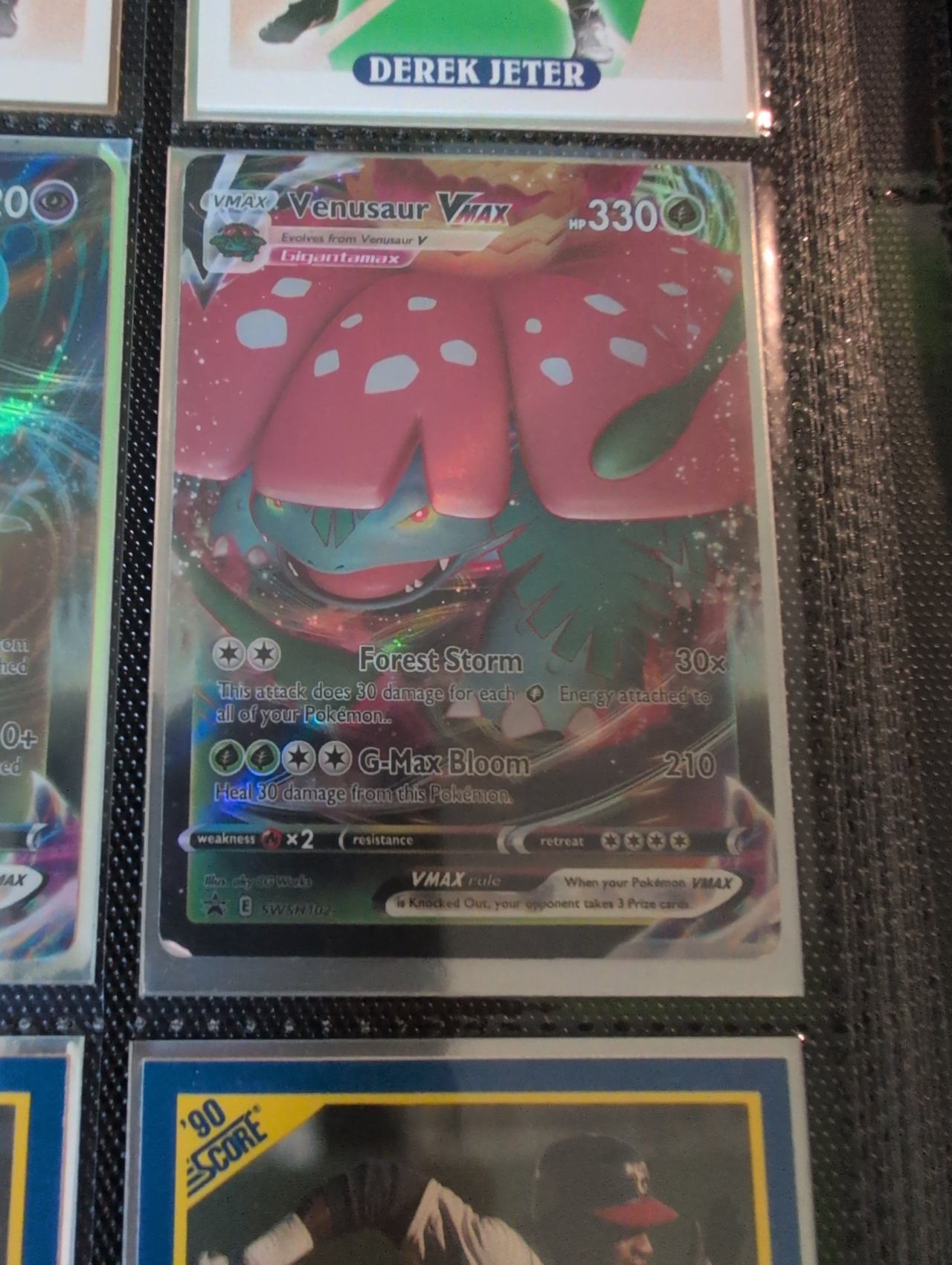 Venusaur VMAX SWSH102 Black Star Promo