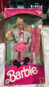 NIP Disney Minnie Mouse Barbie doll 4385 Special Limited Edition 1990 Mattel - Image 2