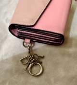 Dior Accordion Card Holder Wallet with full Dior Charm - Image 2
