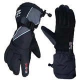 SKYDEER Large 100% Waterproof and Premium Deerskin Suede Leather Ski Gloves - Image 5